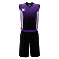  Wholesales Plus Size Blank Latest Sublimated Reversible Custom Breathable Anti-Bacterial Basketball Vest Jersey Uniforms