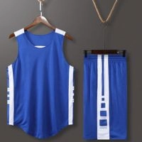  Wholesales Plus Size Blank Latest Sublimated Reversible Custom Breathable Anti-Bacterial Basketball Vest Jersey Uniforms