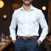  RichTag Signature Dress Shirt - Premium Cotton Bulk Wholesale Executive Wear MOQ 10 | Private Label 2Zee