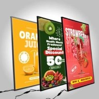 LED Display Frame A-3 - Ultra Slim Aluminum Backlit Signage Light Box Bulk Wholesale | Private Label Myibico Pakistan