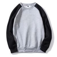  High Quality Printed Sweatshirts For Men Custom Street Wear Basics Cotton Blended Men Sweatshirts Street Fashion Sweatshirts