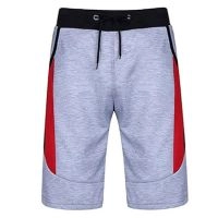 Mens Solid Pink Men Shorts for Summer Regular Fit Drawstring Elastic Waistband Open Side Pockets Quick Dry Breathable Men Shorts