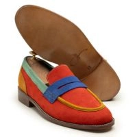  Men Dieppe Casual Leather Shoes Genuine Soft Leather Footwear Supplier Pakistan