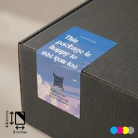  Custom Thank You PVC Stickers - Waterproof Packaging Decals Bulk Wholesale | Private Label Digital Label Expert