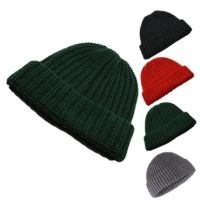  Patch for Outdoor Laughs Winter Shows Street Events Embroidered Text Warm 100% Acrylic Custom Color Unisex Common Travel Beanie