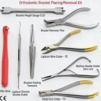  Orthodontic Bracket Placing Removal Tools Kit