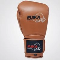  OEM Premium Mukka Sports 16oz Genuine Leather Boxing Gloves – Custom Branded Tan Training & Sparring Gear