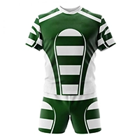  Top Quality Rugby Uniforms New Design Low Price Customized Team Men Clothing Comfortable And Breathable Rugby Uniforms