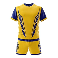  Customizable Men's Rugby Uniform Breathable Sports Wear Customized Heavy Duty Good Quality Best Sale Low Price Rugby Uniforms