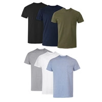  Men's Premium Waffle Knit T-Shirts - Regular Fit Textured Cotton Bulk Wholesale | Private Label Audix