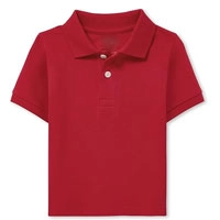  Boys Uniform Performance Polo T-Shirt Dry Fit Breathable School Sports Polo Shirt Quick Dry