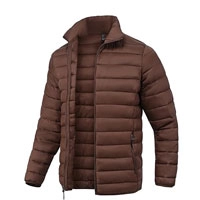  Men Packable Lightweight Puffer Jacket Winter Jackets Quilted Polyester Insulated Cold Weather Outerwear Foldable Travel Jacket Men Apparel Bulk Supply OEM Custom Private Label Manufacturing