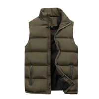  Mens Sleeveless Puffer Jacket Winter Vest Quilted Bodywarmer Outerwear Bulk Order OEM Private Label Inquiry