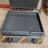  Panini Grill Machine | Commercial Sandwich Grill | Food Machine for Cafés, Restaurants & Fast Food Use