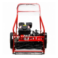  Local 24 Inch Grass Cutter Machine Red and Black Lawn Cutting Machine with Engine and Motor Heavy Duty Weed Cutter Machine for Farming Garden and Commercial Use