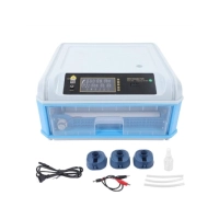  24 Eggs AC/DC Full Automatic Egg Incubator | Intelligent Poultry Hatchery Machine | Auto Water Refilling System