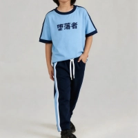  Kids Japanese Graphic T-Shirt & Trouser Set
