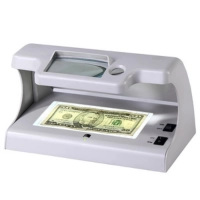  SM-09A UV Lamp Fake Note Detector with MG Watermark Detection 3X 10X Magnifier Desktop Currency Checker Machine for Banks Retail Stores Money Exchange and Cash Handling Wholesale Supply
