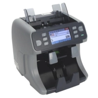  SM-450X Mixed Value Currency Counting Machine Touch Screen 2CIS Fake Note Detection Bill Counter with UV MG IR Image Serial Number Reading Multi Currency Cash Counter 1200 Notes/Min Printer PC LAN Support Wholesale Supply