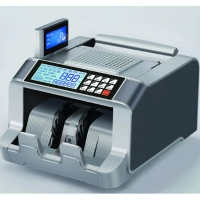 SM-728D2 UV 3MG IR DD Portable Currency Counting Machine Bill Counter with Fake Note Detection Multi Currency Banknote Counter 900 Notes Per Minute Cash Counting Machine for PKR USD EUR Wholesale Supply