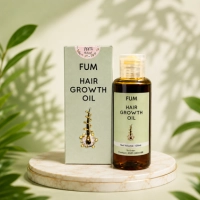  FUM Hair Growth Oil Herbal Hair Care Oil for Hair Fall Hair Regrowth Dandruff Dry Scalp Scalp Nourishment Curl Definition Moisture Shine Hair Strengthening Oil for Men and Women Private Label