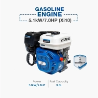  Hyundai Gasoline Engine 5.1KW | 7.0HP 208cc 4-Stroke Petrol Engine | Heavy Duty Power Engine