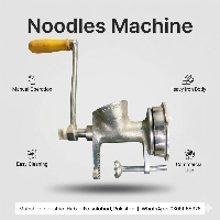  Noodles Making Machine Manual Commercial Kitchen Use Heavy Duty Iron Body
