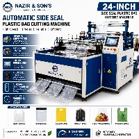  Automatic Side Seal Plastic Bag Cutting Machine | High Speed Bag Making Machine