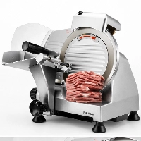  Commercial Meat Slicer Machine 280W | 8 Inch Stainless Steel Slicer | Heavy Duty Deli Meat Slicing Equipment