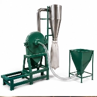  No. 50 Single Cyclone Chakki Machine | Heavy Duty Commercial Flour Mill | Industrial Pneumatic Grain Grinder Pakistan