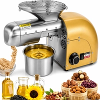  Denzo Xtreme DZX 001 Oil Press Machine | 1800W Domestic and Commercial Oil Extraction Machine with Dual Extraction Modes Stainless Steel Construction | Professional Safety Features and Extra Worm for Seed Oil Processing Machinery