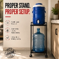  Water Dispenser Trolley & Stand | Compact Indoor Water Solution (With / Without Wheels)