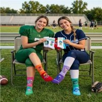  Customized Socks Sports | Embroidered Jacquard Pattern Merchandise | High Quality Factory Nylon Multiple Colour Men's Comfortable Football Socks | Anti-Slip Bottom Towel Design Anti Bacterial Spandex