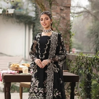  3PC Embroidered Lawn Fabric