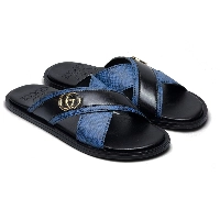  Premium Gucci Inspired Luxury Men's Slippers | High Quality Master Copy (Made in Pakistan)