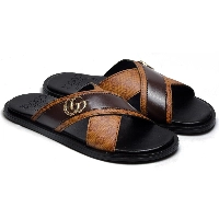  Premium Gucci Inspired Luxury Men's Slippers | High Quality Master Copy (Made in Pakistan)