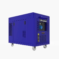 Hyundai Gasoline Generator with Canopy 8.5KW | HX12500DX Silent Enclosed Petrol Generator | Industrial Backup Power Generator