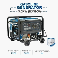  Hyundai Gasoline Generator 3.0KW | HX3900 Portable Petrol Generator | Heavy Duty Backup Power Generator