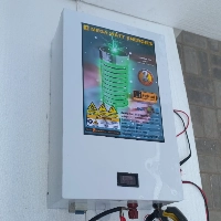  48v 50A wall mounted Lithium LiFePo4   battery