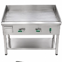 3 Ft Commercial Hot Plate Stainless Steel Cooking Station | 18 Gauge Non-Magnetic Stainless Steel Heavy Duty Hot Plate for Restaurants, Hotels, Cafés, Fast Food Kitchens, Catering Services, Commercial Cooking Equipment
