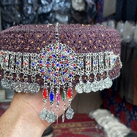  Ladies Jewellery Cap | Pathani Girls Cap | Afghan Girls Jewellery Cap | Chitrali Girls Cap | Kalashi Girls Cap | Gilgiti Girls Cap
